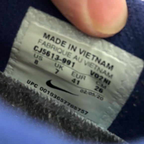 Men's Nike Metcon 5 By You ID (CJ5613-991) Blue Athletic Sneakers Size 8 EUC - Picture 14 of 15